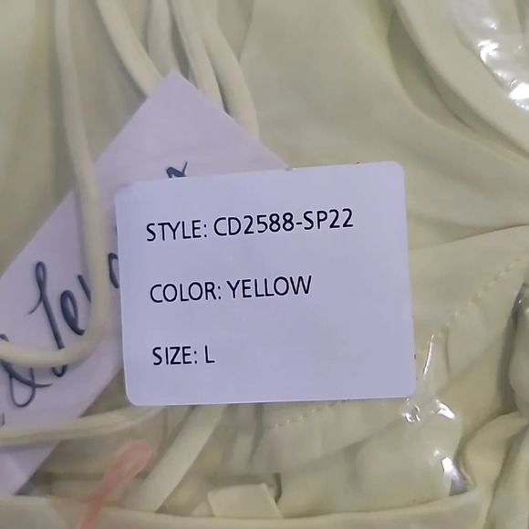 FOR Love & Lemons Kyra Cut Out Maxi Dress in Yellow - Picture 10 of 12